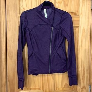 Purple LuLuLemon zip up